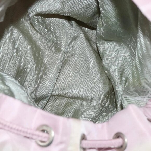 PRADA Backpack Nylon Pink Auth 110692 main image 16